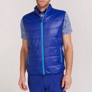 NWT Redvanly Bolton Vest Lightweight Insulated Puffer Mazarine Blue Medium